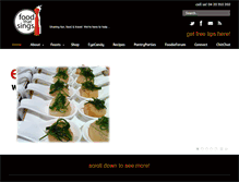 Tablet Screenshot of foodthatsings.com